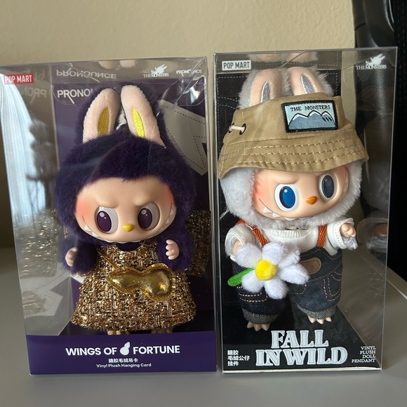 The Monsters Fall in Wild Series & Labubu Pronounce Wings of Fortune - Picture 1 of 7